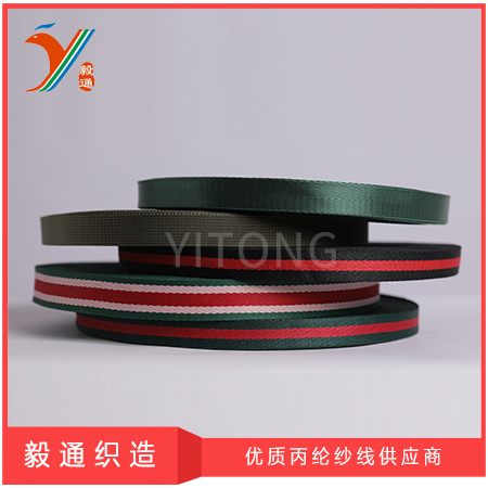 Polyester webbing